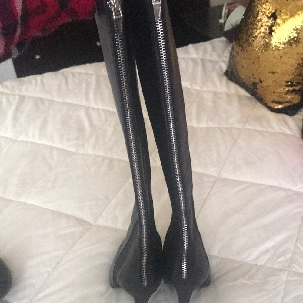Calvin Klein tall black boots